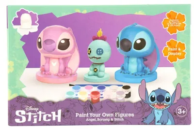 Image de Peignez vos propres figurines Disney Stitch - Kit créatif