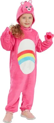 Produktbild von Die Glücksbärchis – Hurrabärchi Kostüm für Kinder Kindergröße: 98-104