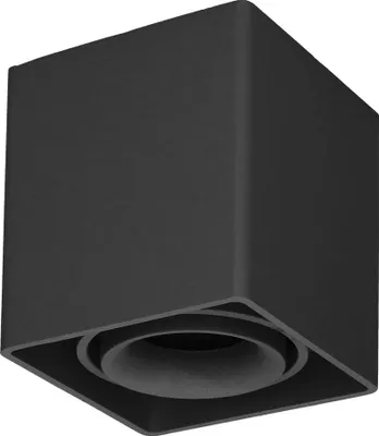 Produktbild von hoftronic LED Aufbaustrahler 5W GU10 Dimmbar Schwenkbar Schwarz