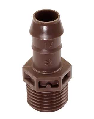 Produktbild von Rain Bird 3/4"" x 17 mm MZ x gewellt 3,5 bar braun Typ XFF17