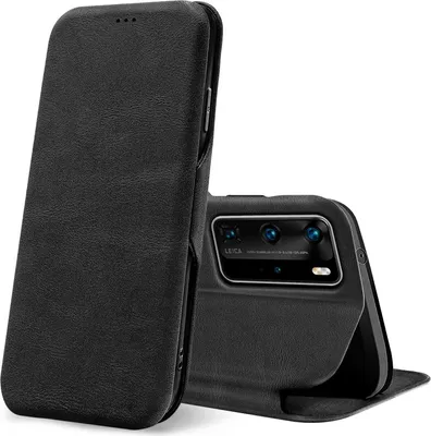 Obrázek produktu pro Skořepinové flipové pouzdro pro Huawei P40 Pro Case Book Cover Pouzdro na mobilní telefon se slotem na kartu Premium Protective Cover