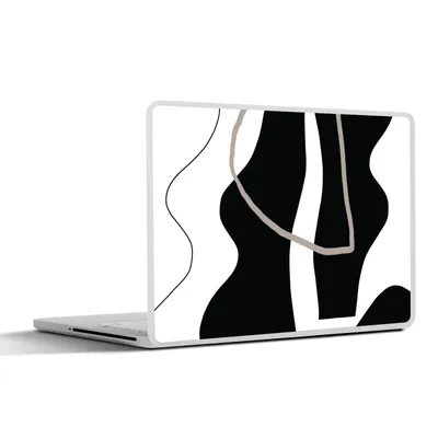 Produktbild von MuchoWow® Laptop Aufkleber Sticker Cover Abstrakt - Minimalismus - Design 30x21 cm - Sticker für Laptop - Selbstklebend