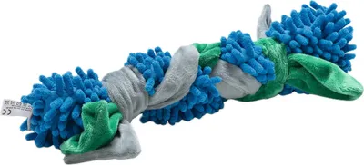 Produktbild von Beeztees Hundespielzeug Nun blau/grün aus Plüsch
