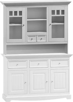 Produktbild von Anrichte Vitrine Buffet Schrank Design Landhaus Möbel Italienischer Stil Luxus