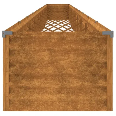 Image de Lit surélevé de jardin 960x50x36 cm acier corten