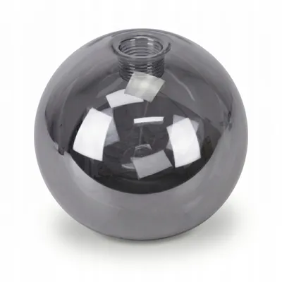 Produktbild von LUXOLAR Glasschirm Kugel G9 Graphit Verspiegelt Gewinde Ø12cm