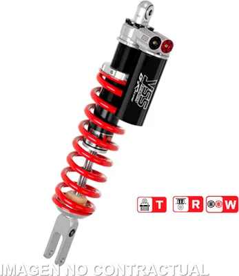Produktbild von Federbein G456-Serie Mono hinten passend für Suzuki RMZ 450 (18-23) MG456-475TRW-02-858F