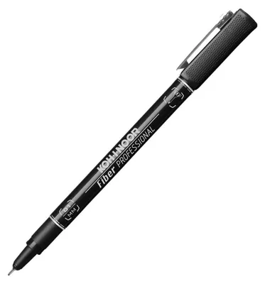 Obrázok produktu pre Koh-I-Noor Fineliner Professional, perá s tenkou špičkou, farba: čierna, hrúbka: 0,1 mm, balenie: 10 kusov