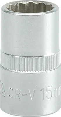 Obrázek produktu pro Nástavec 1/2" 15 mm dvanáctihranný