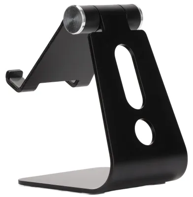 Image de Support pour tablette en alliage d'aluminium, moulage intégré, réglage multi-angle, gain de place sur le bureau, support pour téléphone