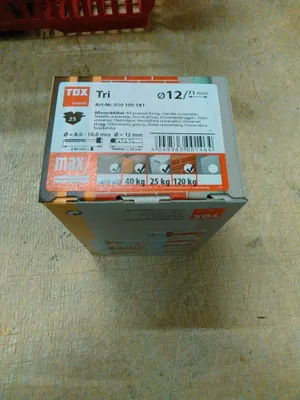 Productafbeelding van TOX 010100181 TOX TRI 12/71 010100181 Universaldübel Ø 12 mm x 71 mm, 25 St.