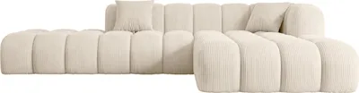 Produktbild von ALTDECOR Ecksofa in L-Form OLEA-L2 - 289x176x71 cm Beige - Corner Sofa Bett Eckcouch Couch Wohnlandschaft Cauchsofa