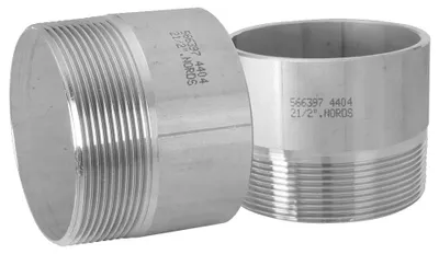 Produktbild von Nords Schweißnippel R-208, 3/4", 40mm, Wkst. 316L, 1 Stk.