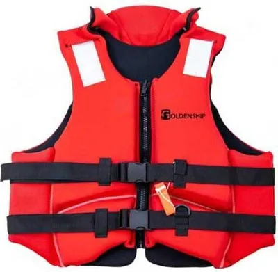 Zdjęcie produktu dla Kamizelka ratunkowa Goldenship Jetski 100n czerwona M-L czerwona M-L