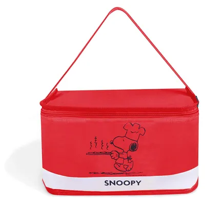 Thermo-Lunchbox Snoopy, Polyester, 7 l, 28x14x16,5 cm