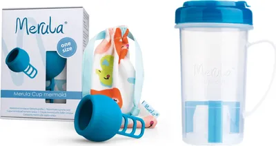 Produktbild von Merula Cup Menstruationstasse + Cupscup - 9 Farben