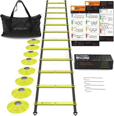 Zdjęcie produktu dla Agility ladder set, trening piłkarski, odporny na warunki atmosferyczne, do sportu