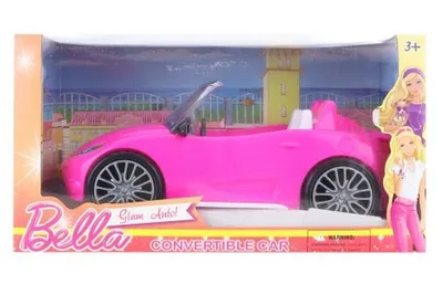 Produktbild von Auto für Puppen rosa