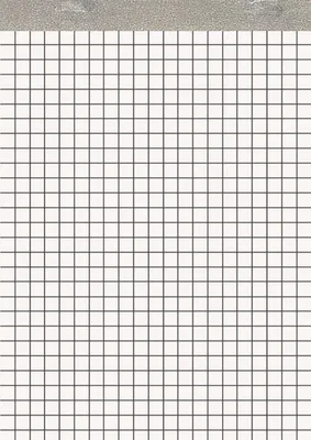 Produktbild von Notizblock ohne Deckblatt A4 50 Blatt 70 g/qm kariert Packung mit 10 Stück