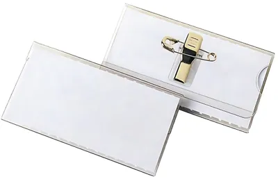 Produktbild von Veloflex Namenschilder75X40mm m.Clip+Nadel