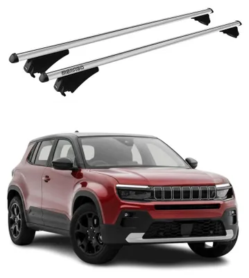 Obrázok produktu pre OMAC Hliníkové priečne strešné nosiče pre Jeep Avenger 2023–2026, šedé, 2 ks