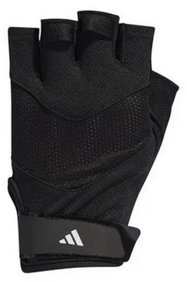 Produktbild von Adidas - Herren/Damen Uni Fingerlose Handschuhe, Kunststoff, Training PP3636 (S) (Schwarz)