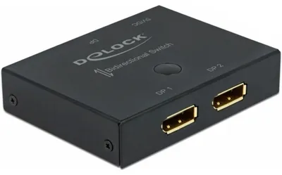 Immagine prodotto di Delock 11478 DELOCK Umschalter DisplayPort 2-1 bidirektional 8K 30Hz