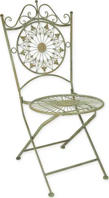 Produktbild von Gartenstuhl Klappstuhl Eisen Replikat Retro Design Dekoration