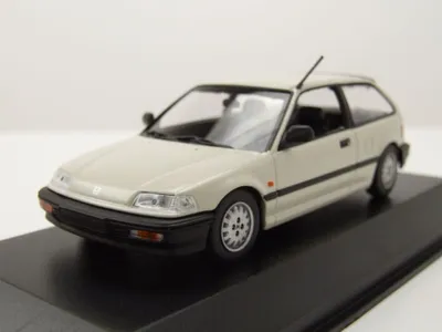 Produktbild von Maxichamps 940161500 Honda Civic 1990 weiß 1:43