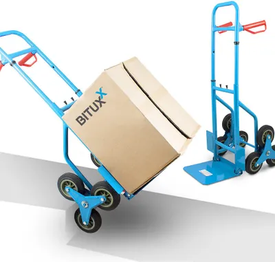 Produktbild von Bituxx Treppenkarre 200kg Blau MS-15906
