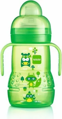 Produktbild von Baby-Flasche MAM Transition grün 220 ml
