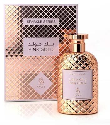 Obrázek produktu pro Pink Gold 100ml Ayat Parfémová voda - Sparle Series - Pro ženy