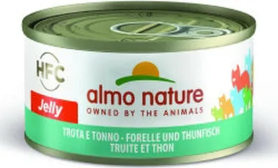 Produktbild von Almo Nature HFC Jelly Forelle & Thunfisch 70g