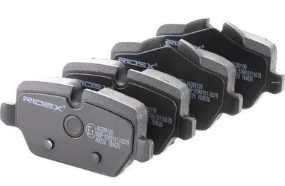 Produktbild von RIDEX Bremsbeläge Satz Hinten für BMW 3 Touring (E91) 402B0139