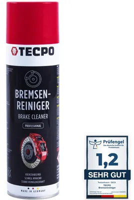 Produktbild von TECPO Bremsenreiniger 500ml Universal Teilereiniger 360° Ventil Power Brake Cleaner Acetonfrei Reiniger Entfetter Korrosionsschutz