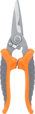 Produktbild von 1 Stück Multifunktionale Pflanzenschere, Gartenschere, Handschere, Gartenwerkzeug (Orange)