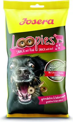 Zdjęcie produktu dla Josera Loopies, Przekąski, Pies, Dorosły, Wołowina, 150 g