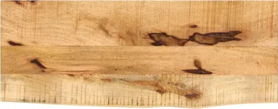 Immagine prodotto di Piano del tavolo 80x30x3,8 cm bordo albero in legno massiccio Legno di mango grezzo