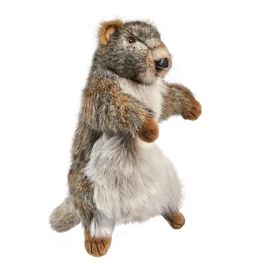 Produktbild von Hansa Toy 8502 Murmeltier 30 cm Handpuppe Kuscheltier Stofftier Plüschtier