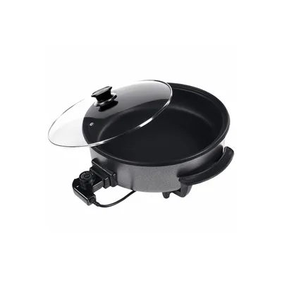 Produktbild von Schäfer Pizza Pan Pfanne Ø42x7cm 1350W Multifunktionspfanne Grillpfanne Antihaftbeschichtet