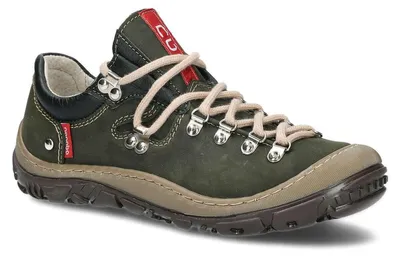 Produktbild von nagaba Wanderschuhe Damen Lederschuhe Trekkingschuhe Frauen, Khaki, 37