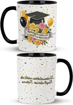 Produktbild von Keramische Koffiemok für Afstudeerfeest und Frühstück