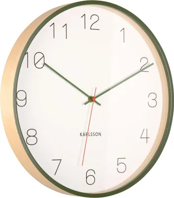 Produktbild von Karlsson - Wanduhr Joy - Grün - Ø40cm