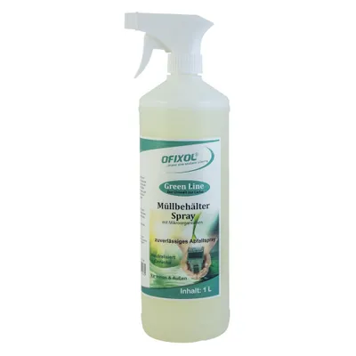 Produktbild von Ofixol® Müllbehälter Spray mit Mikroorganismen - Green Line 1 Liter Flasche