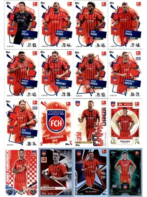 Obrázek produktu pro Topps Match Attax Bundesliga – 2025/26 – Balíček týmu – 1. FC HEIDENHEIM 1846