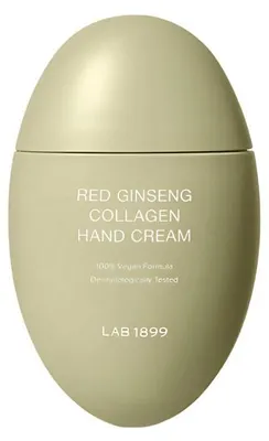 Obrázek produktu pro Lab 1899, červený ženšen, kolagen, zlepšuje pružnost pokožky, krém na ruce, 50 ml