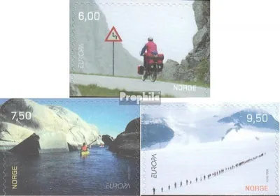 Produktbild von Briefmarken Norwegen 2004 Mi 1497Du-1499Du (kompl.Ausg.) postfrisch Europa: Ferien