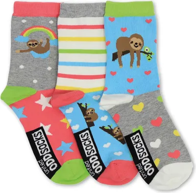 Produktbild von Faultier Oddsocks Socken in 37-42 im 3er Set