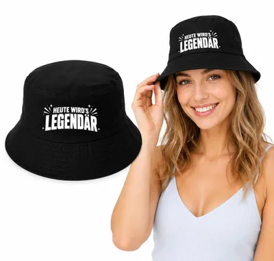 Partyhut "Heute WIRD'S LEGENDÄR", 58 cm, für Feste & Events