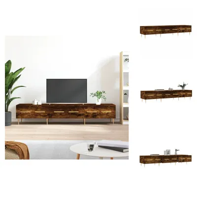 Produktbild von vidaXL TV-Schrank Räuchereiche 150x36x30 cm Holzwerkstoff -  TV-Möbel